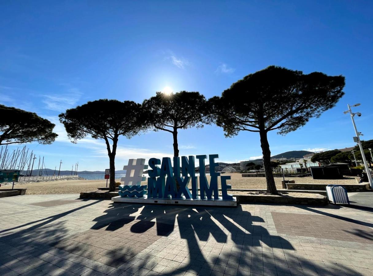 Appartement Sainte-Maxime, Plage De La Nartelle מראה חיצוני תמונה